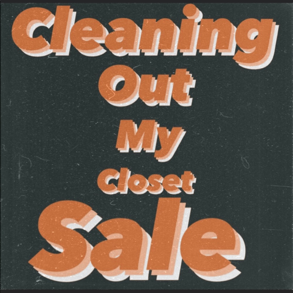 HUGE CLOSET SALE!!! 🛒🛍